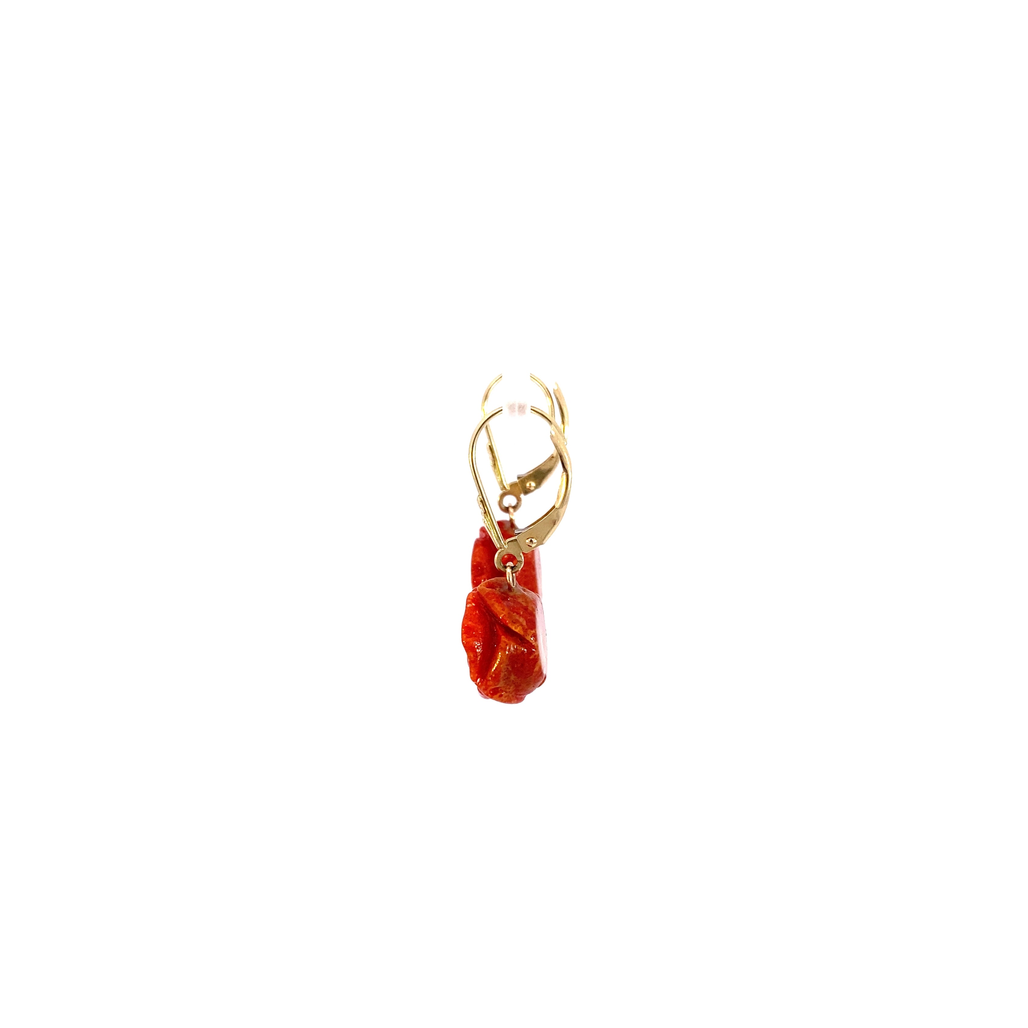 KAUAI Coral Earrings