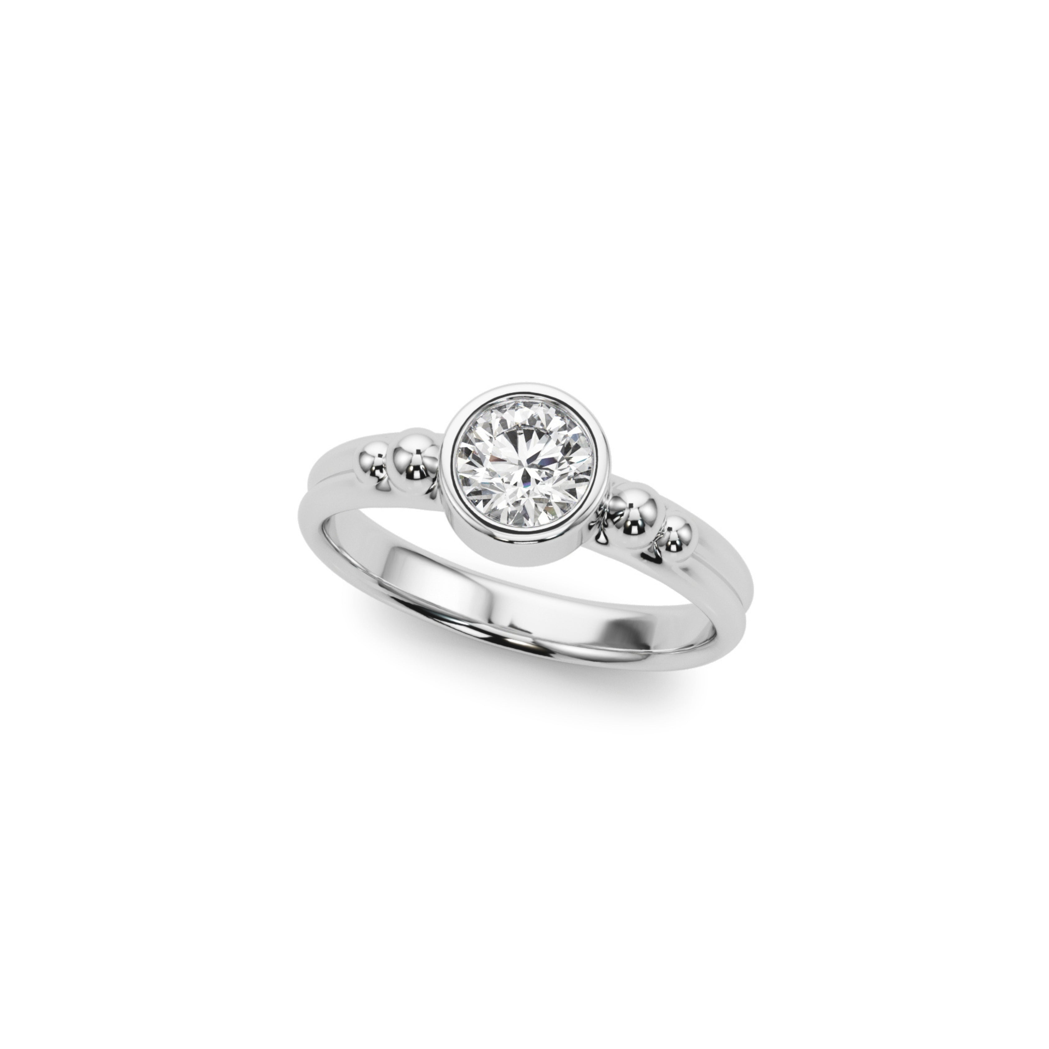 MAMA DIAMOND RING WHITE