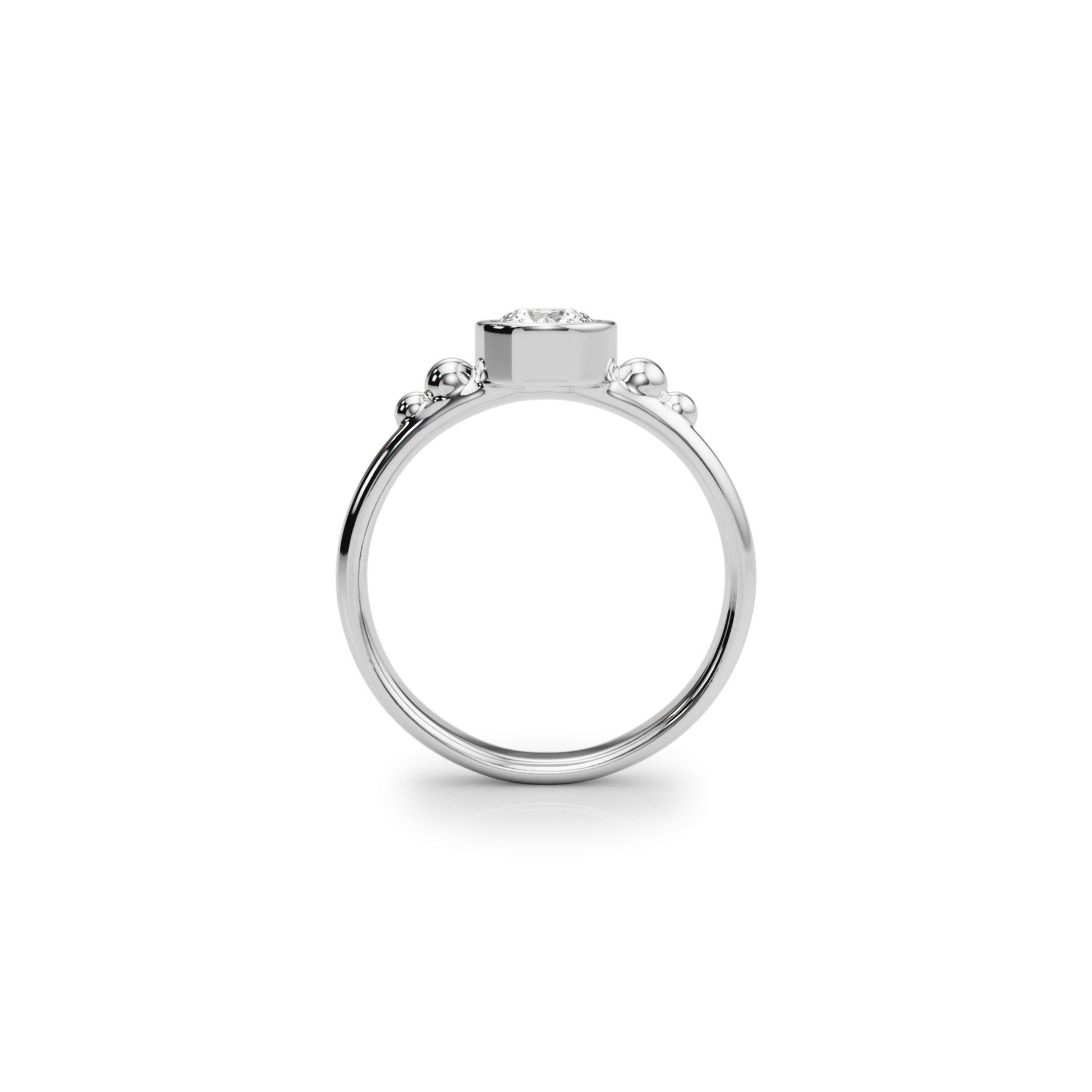 MAMA DIAMOND RING WHITE