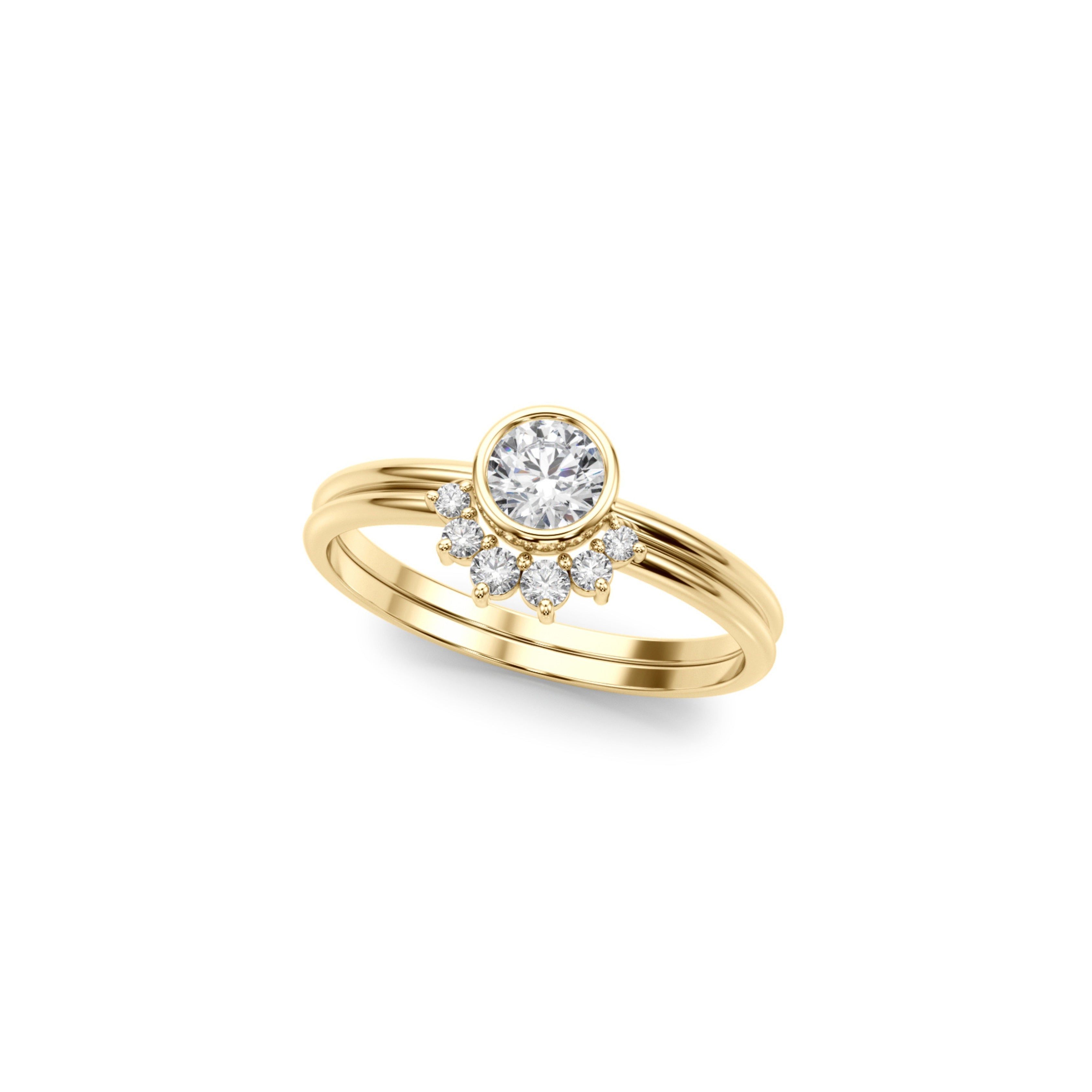 NONNA DIAMOND RING YELLOW