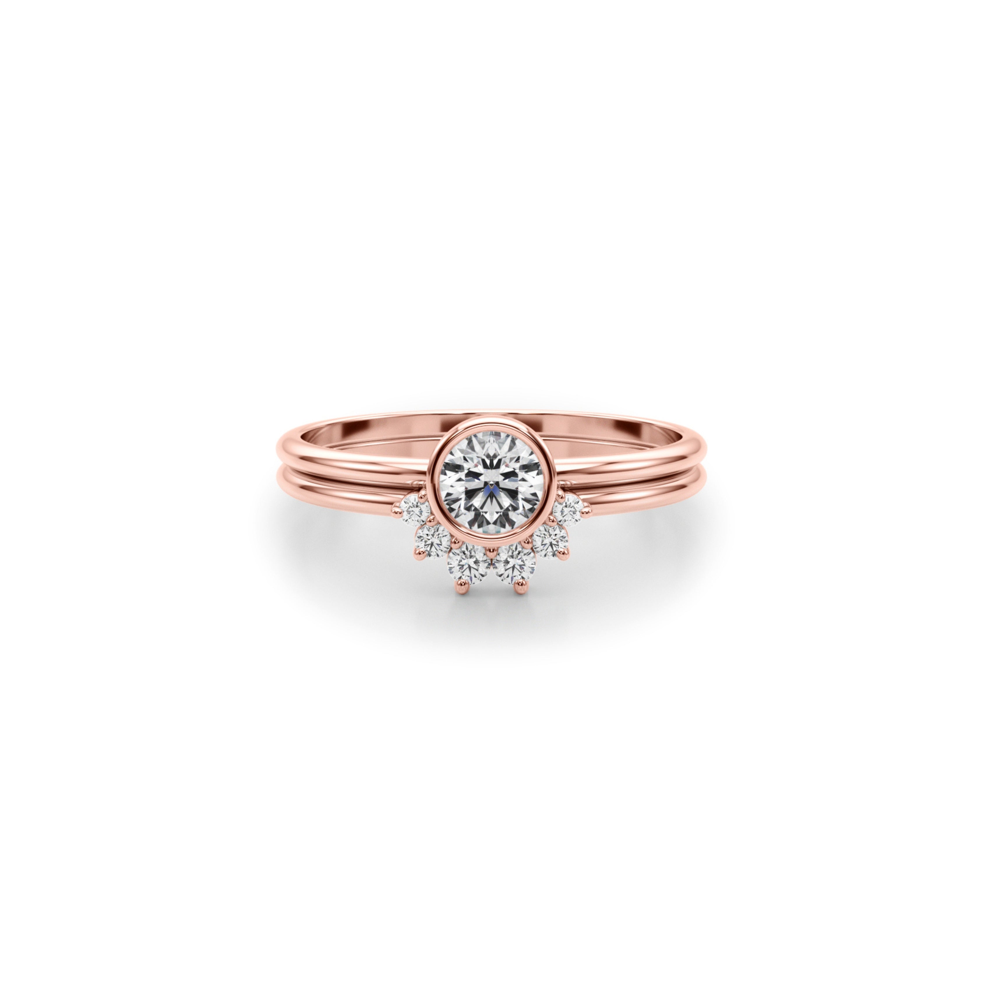 NONNA DIAMOND RING ROSE
