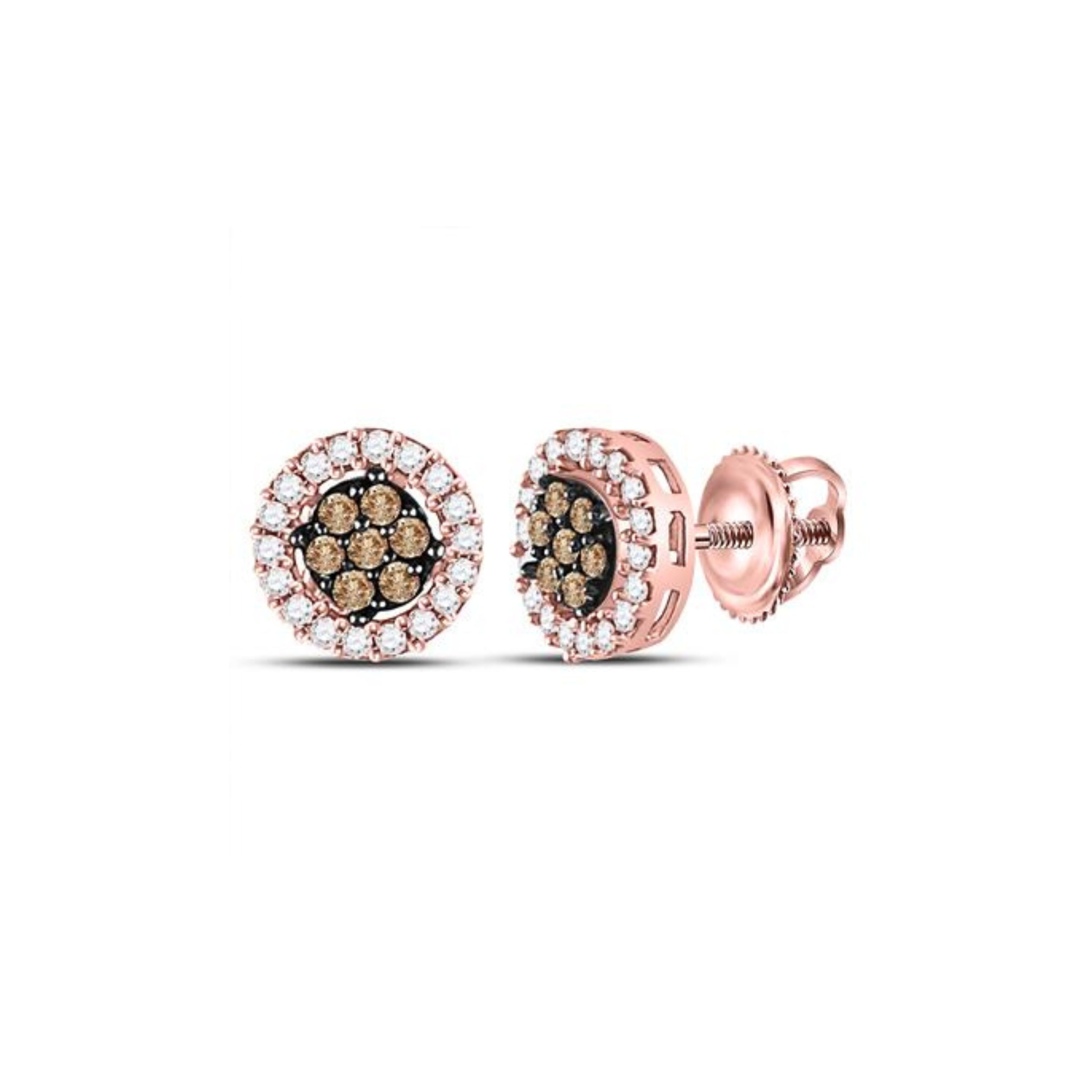 WAYZETA DIAMOND EARRINGS ROSE