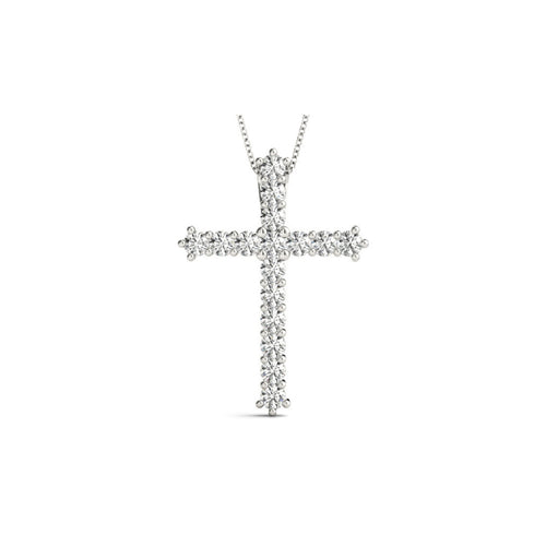 CRUCIFIX PEDANT WHITE 