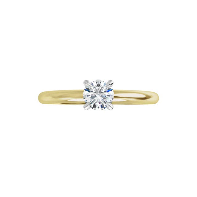 SOLITAIRE Diamond Ring 1/4 ctw