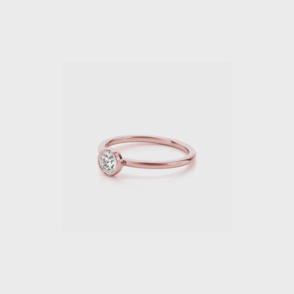 NOVIA DIAMOND RING ROSE