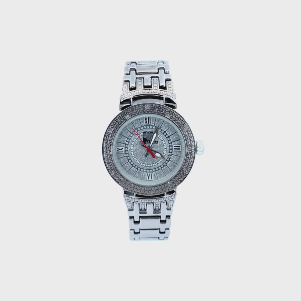 RALLY DIAMOND WATCH SILVER 