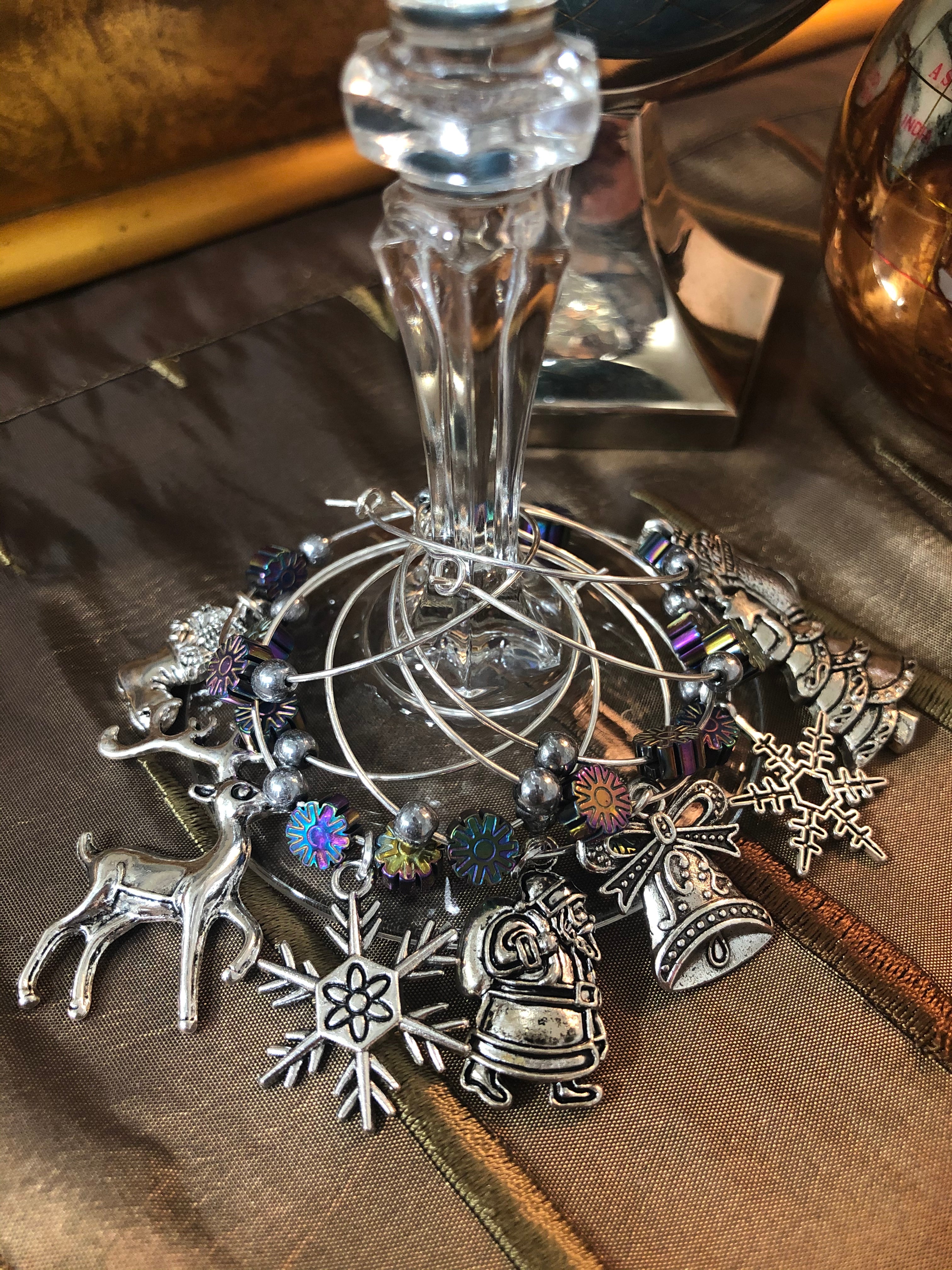 CHRISTMAS Wine Charms - MIKING LLC